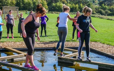 assault course hen party