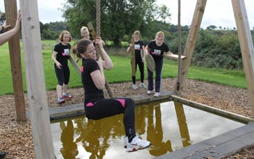 assault course hen party