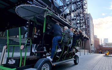 beer bike hen party