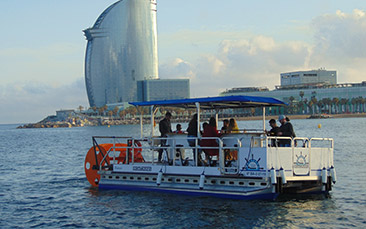 beer pedal boat hen party