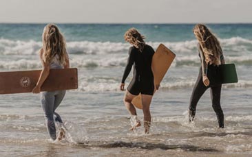 bellyboarding hen party