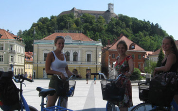 bike hire hen party