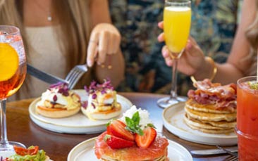 boozy bottomless brunch hen party