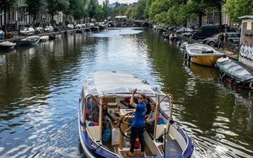 canal boat tour hen party