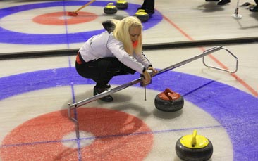 curling hen party