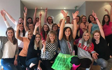 disney dance class hen party