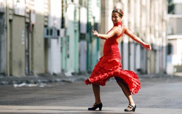 flamenco, dinner and show hen party