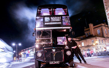 ghost bus tour hen party