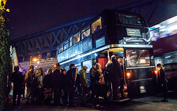 ghost bus tour hen party