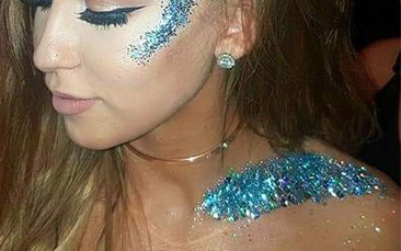 glitter masterclass hen party