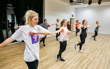 grease dancing hen party