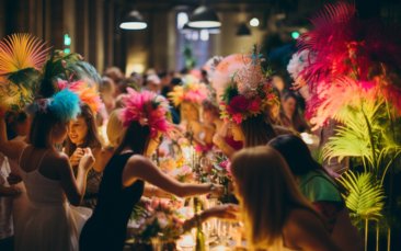 luxury headdress workshop hen party