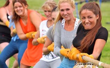 highland games hen party