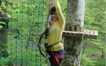 high ropes course hen party