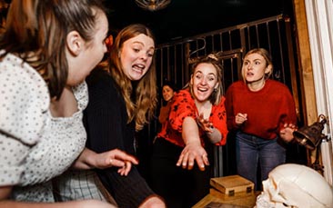 frankenstein escape room hen party