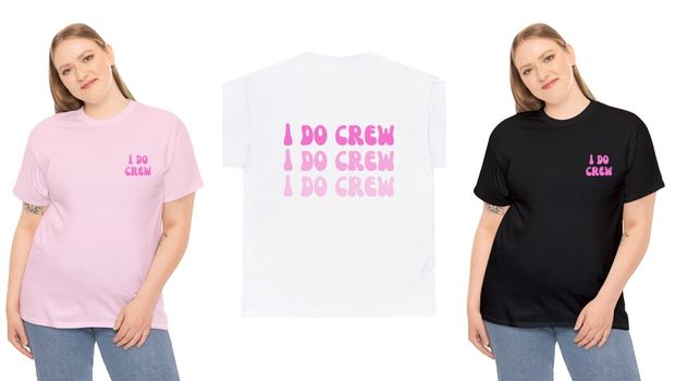 I Do Crew retro t shirt