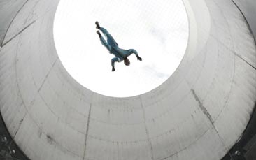 indoor skydiving hen party