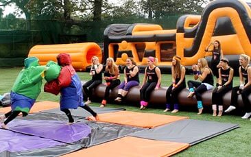 inflatable games hen party