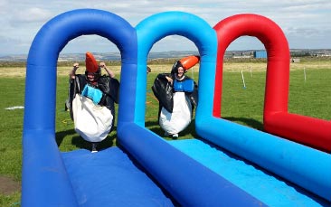 inflatable games hen party