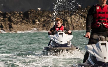 jet skiing hen party