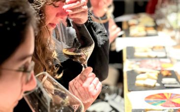 luxury wine and cheese tasting hen party