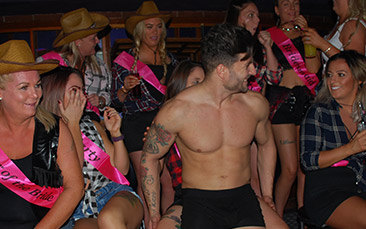 magic boys show hen party