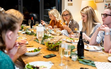 mobile pasta making hen party