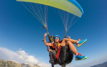 paragliding hen party