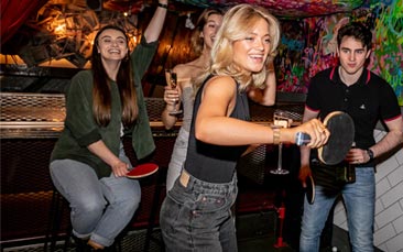 ping pong bottomless brunch hen party