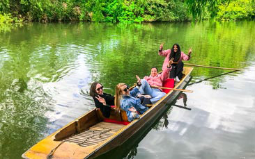 punting hen party