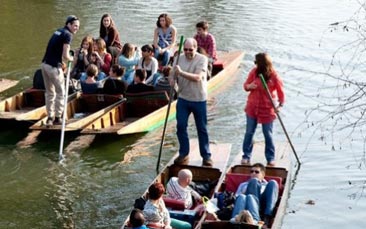 punting hen party