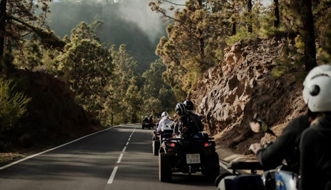 quad biking hen party