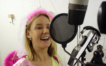 recording studio hen party