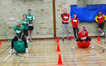 school sports day hen party