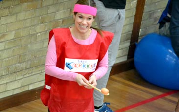 school sports day hen party