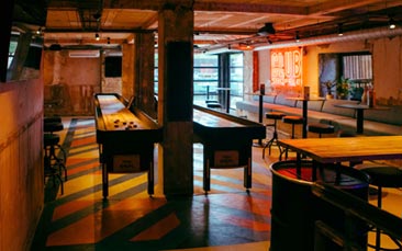 shuffleboard party package hen party