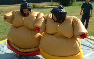 sumo wrestling hen party