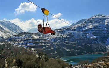 ultimate zip wire hen party