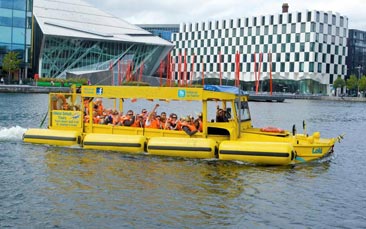 amphibious viking tour hen party