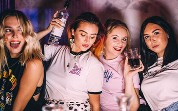 vodka revs package hen party