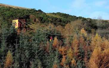 zip wire hen party