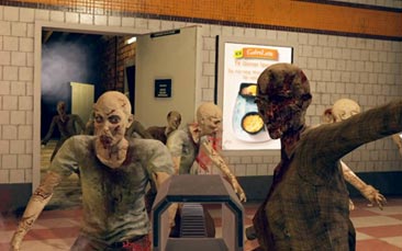 zombie free-roam VR experience hen party